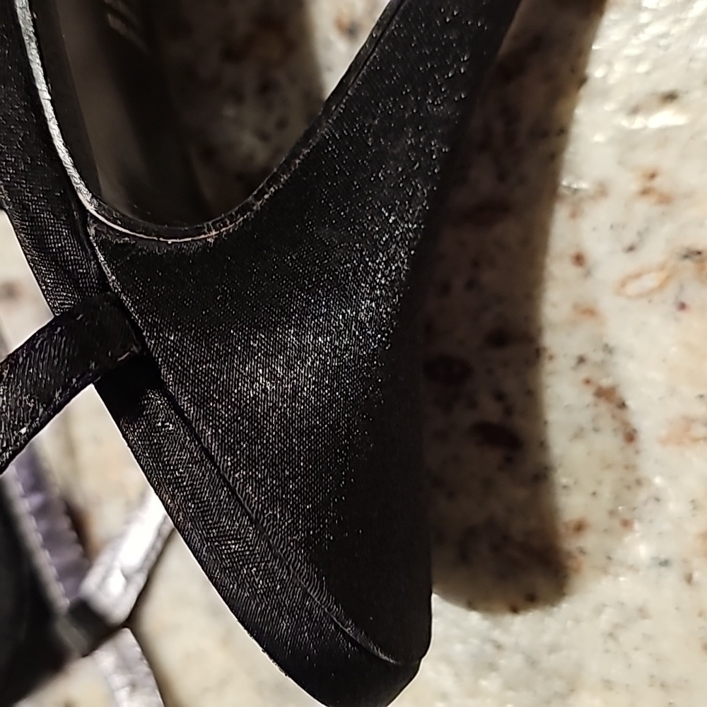Nadara Black Heel Sandals - Picture 7 of 7
